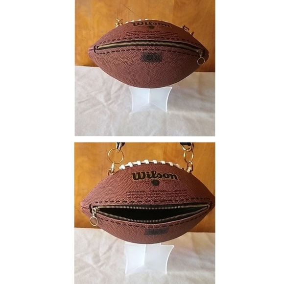 HANDMADE Football Purse (MINNESOTA VIKINGS) 🏈 - Picture 13 of 17